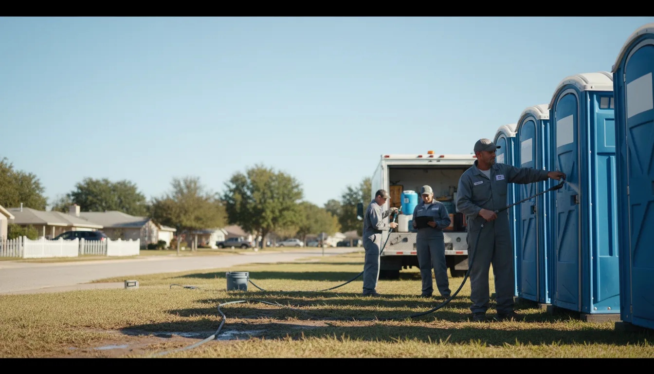 Long-Term Portable Toilet Rental in Fremont, NC near me
